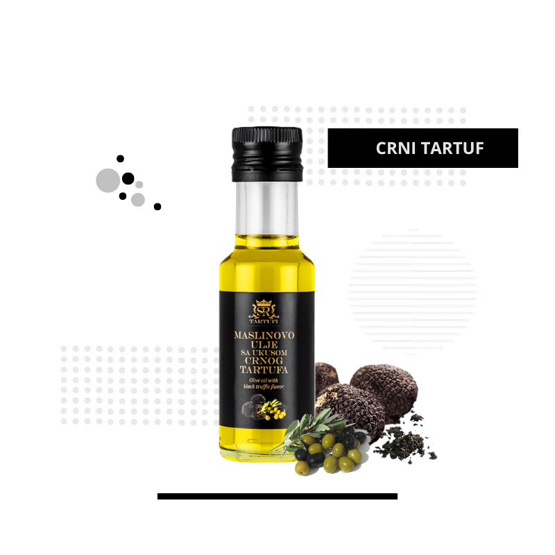 Maslinovo ulje sa ukusom Crnih Tartufa 250ml