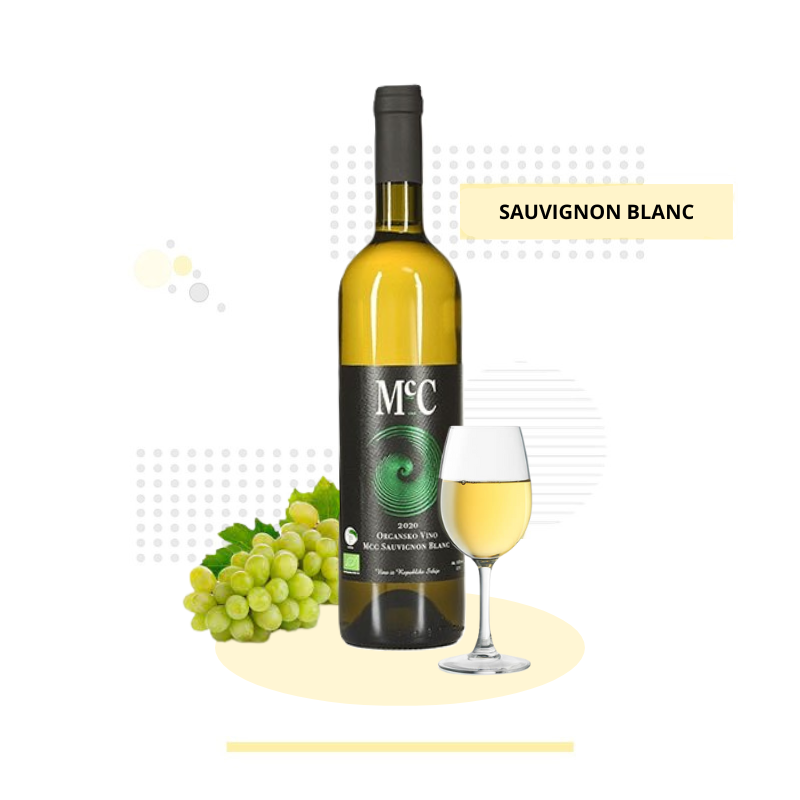 Organsko vino McC Sauvignon Blanc